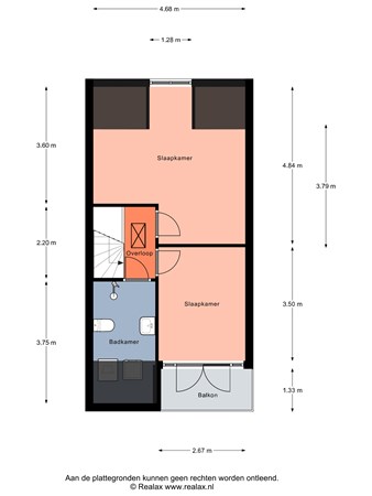 Floorplan - Visserssteeg 25, 3752 BZ Bunschoten-Spakenburg